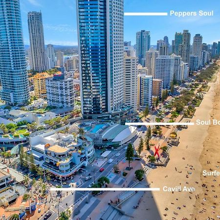 Soul Beachfront 3Brm Ocean View - Optimise Bnb Guldkusten Exteriör bild